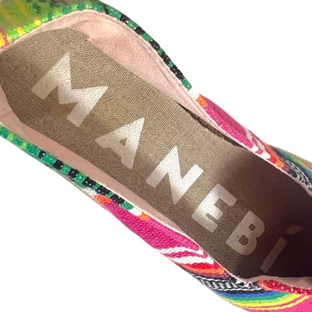 Tulum striped platform espadrilles - Multicolor